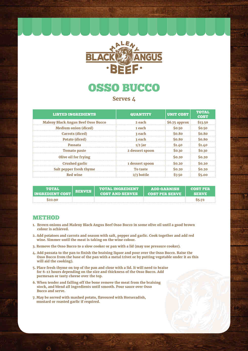 osso bucco
