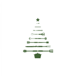 Christmas fork and knives-1