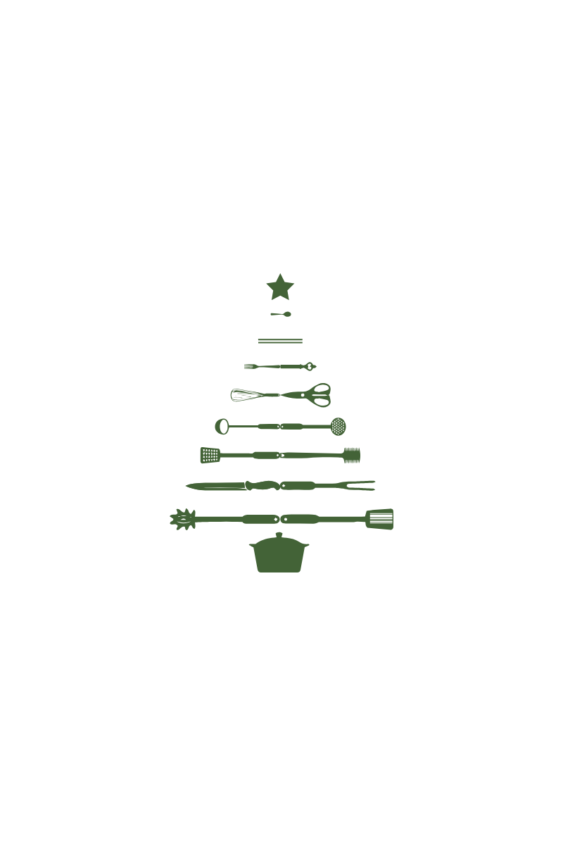 Christmas fork and knives-1