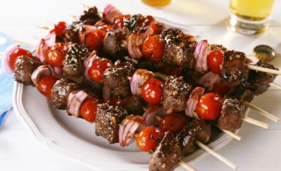 Balsamic Steak Skewers Recipe