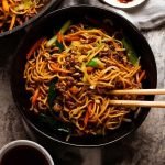 Weeknight Beef Chow Mein