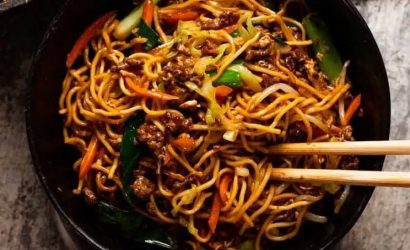 Weeknight Beef Chow Mein