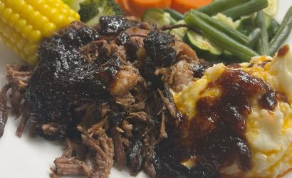 Slow Cooker Beef Brisket with BBQ Sauce