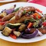 Sausage & Veggie Traybake Recipe