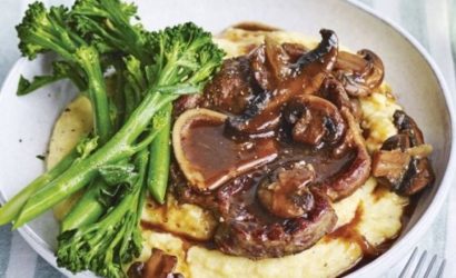 Slow Cooked Beef with Mushroom