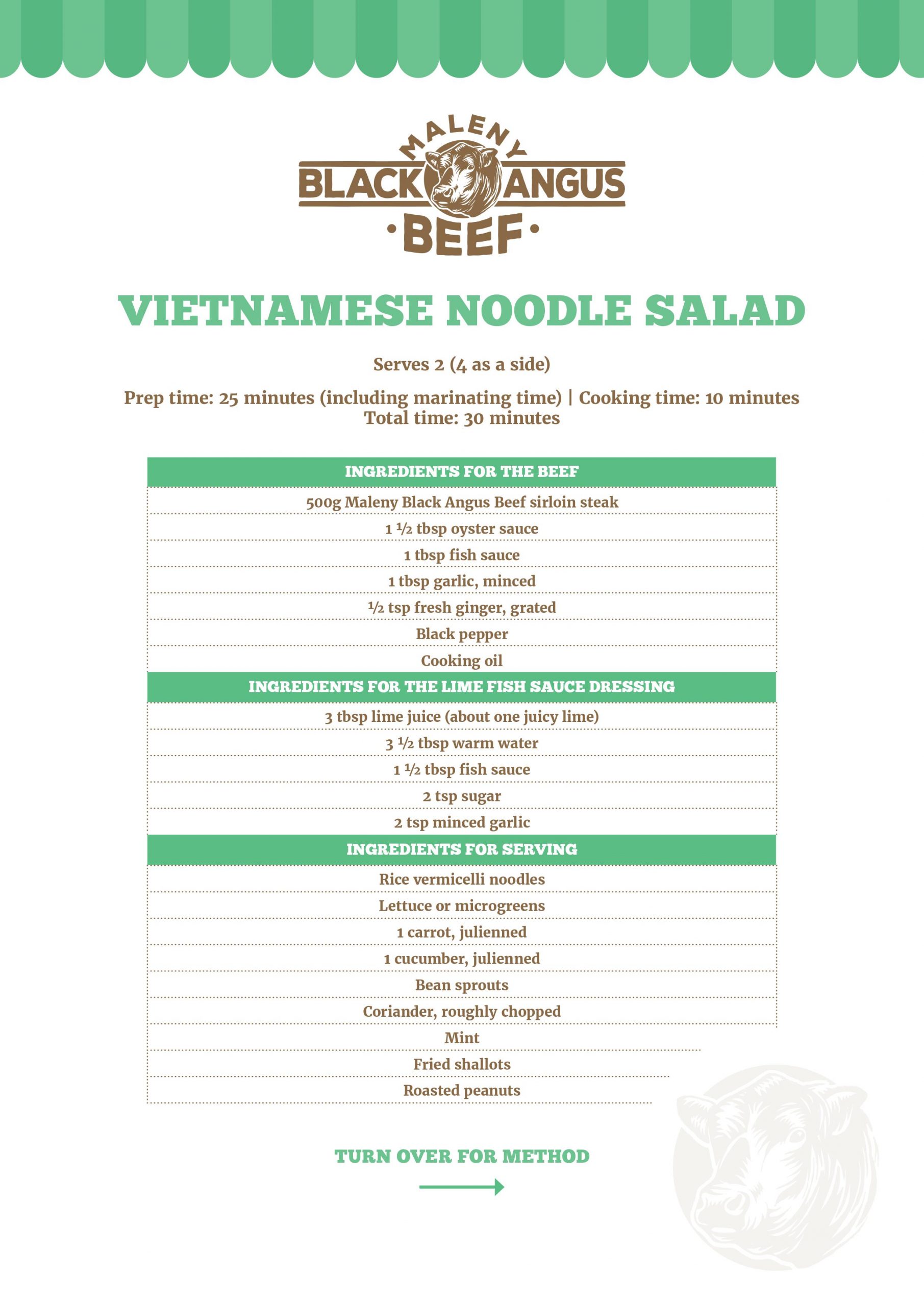 Vietnamese noodle salad